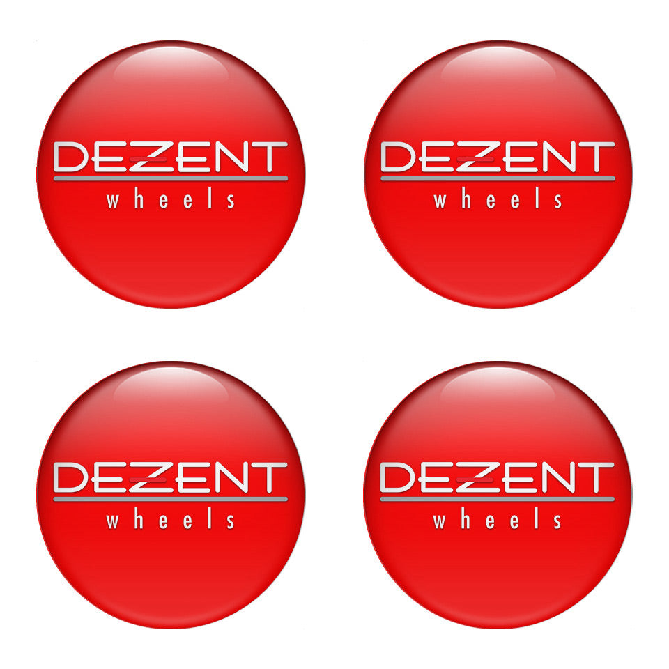 DEZENT Silicone Stickers for Wheel Center Caps