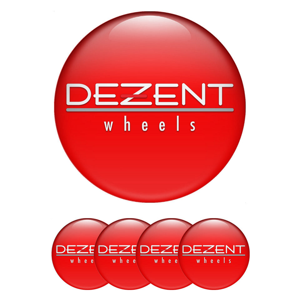 DEZENT Silicone Stickers for Wheel Center Caps