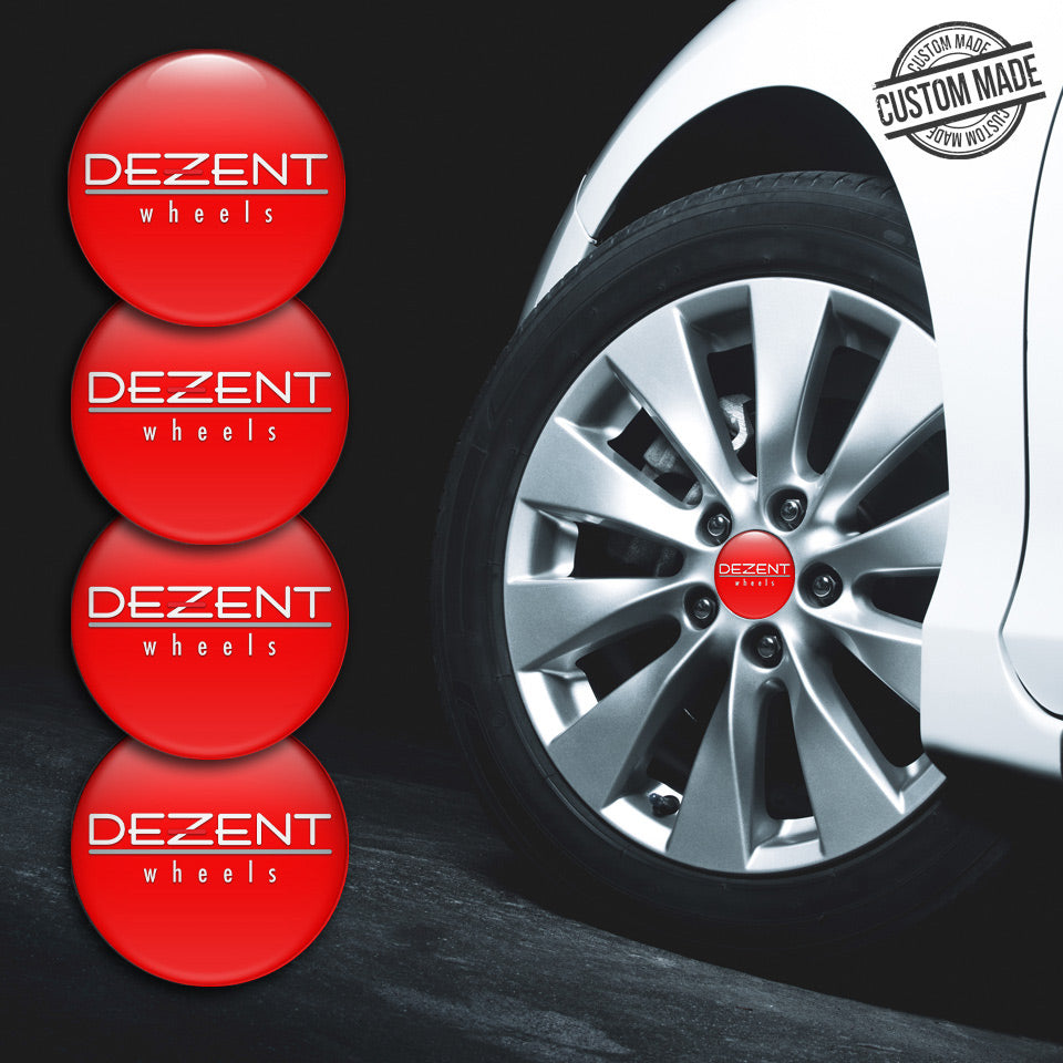 DEZENT Silicone Stickers for Wheel Center Caps