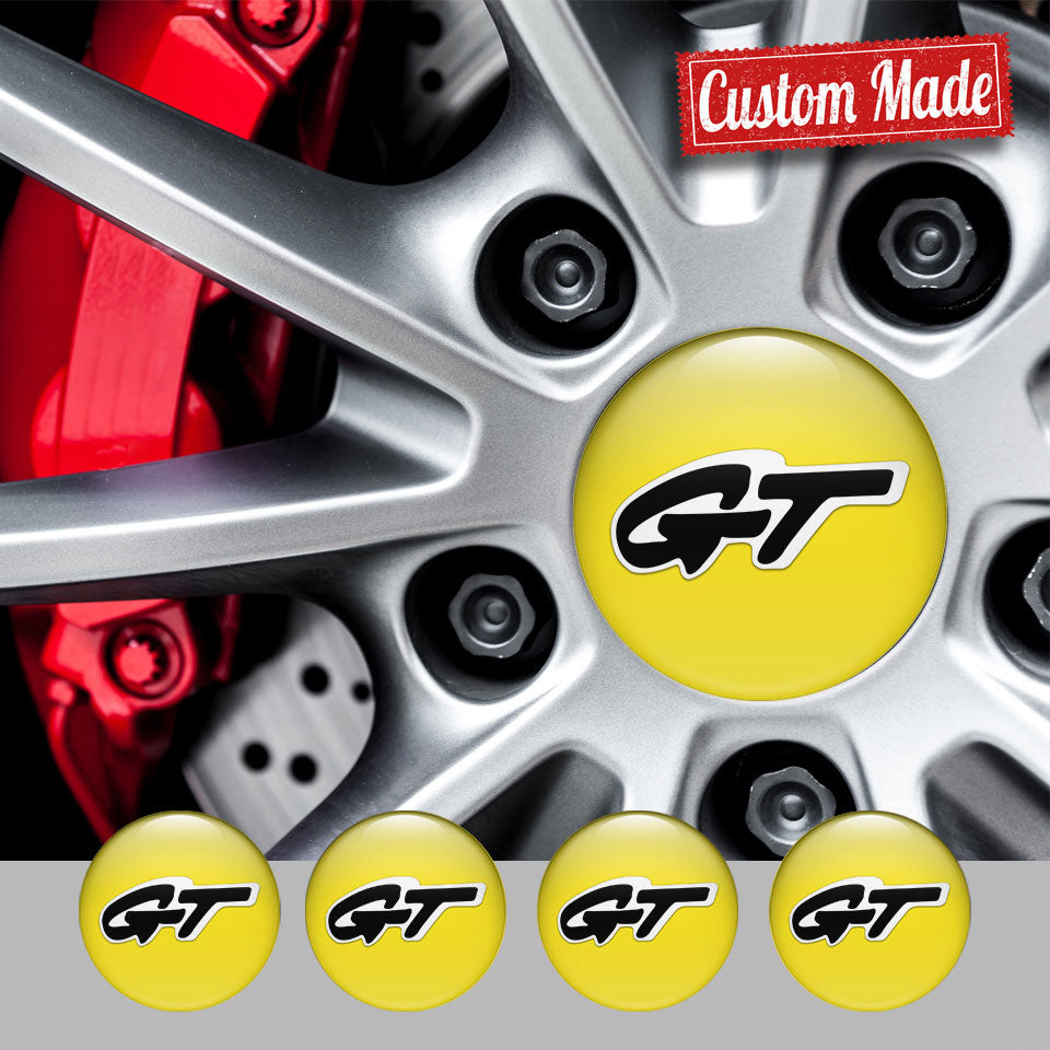 GT Emblems for Wheel Center Caps