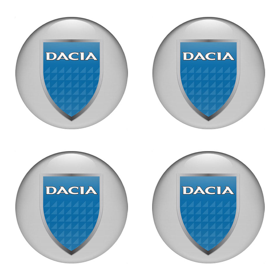 DACIA Domed Emblems for Center Caps