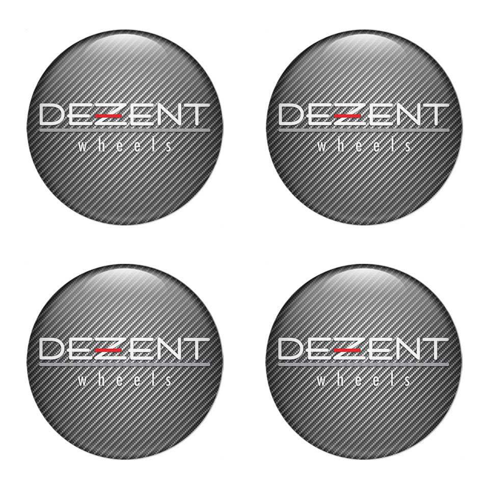 DEZENT Silicone Stickers for Wheel Center Caps