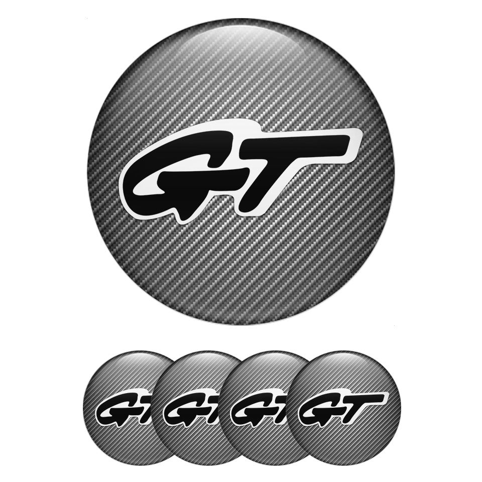 GT Silicone Stickers for Wheel Center Caps