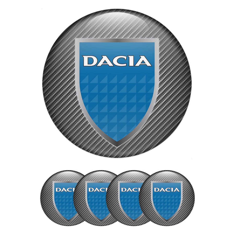 DACIA Silicone Stickers for Wheel Center Caps