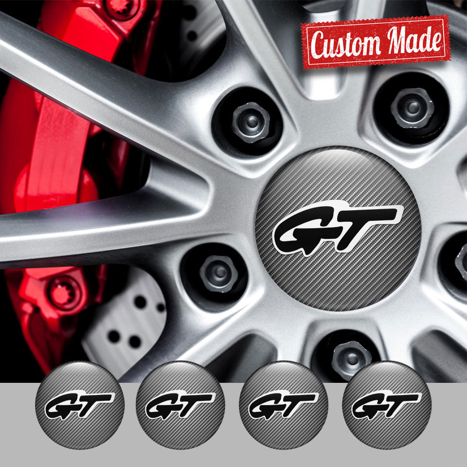 GT Silicone Stickers for Wheel Center Caps