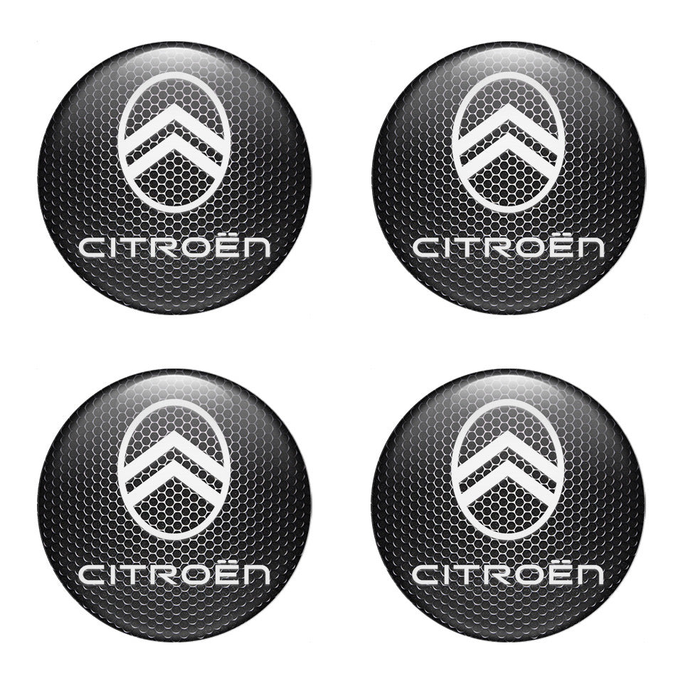 CITROEN Silicone Stickers for Wheel Center Caps