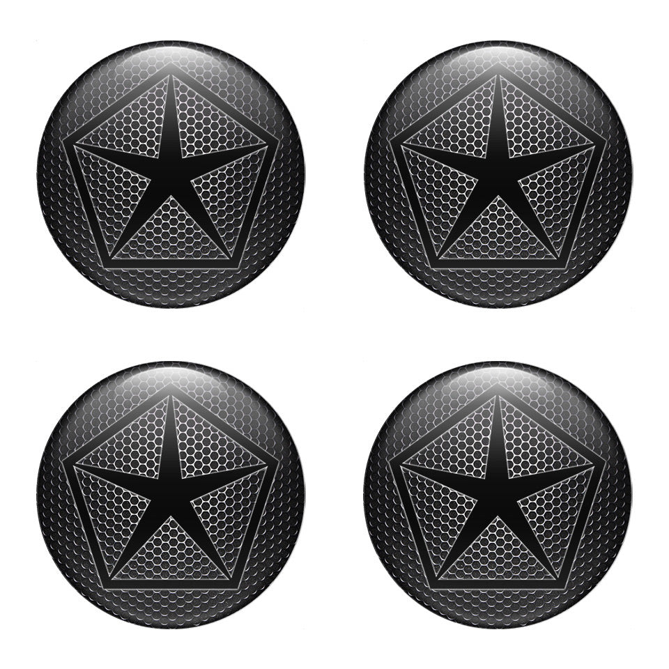 CHRYSLER Domed Emblems for Center Caps