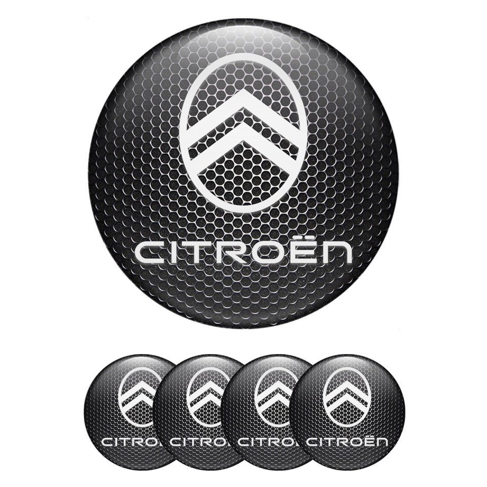 CITROEN Silicone Stickers for Wheel Center Caps