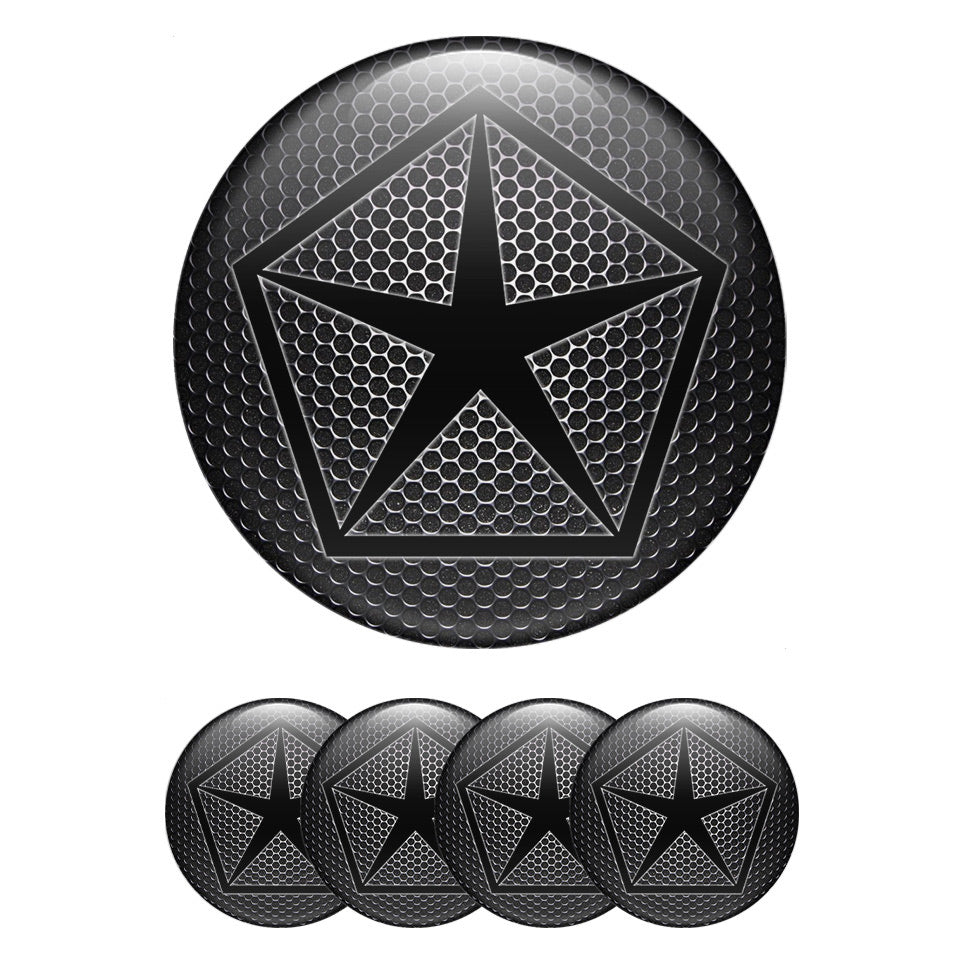 CHRYSLER Domed Emblems for Center Caps