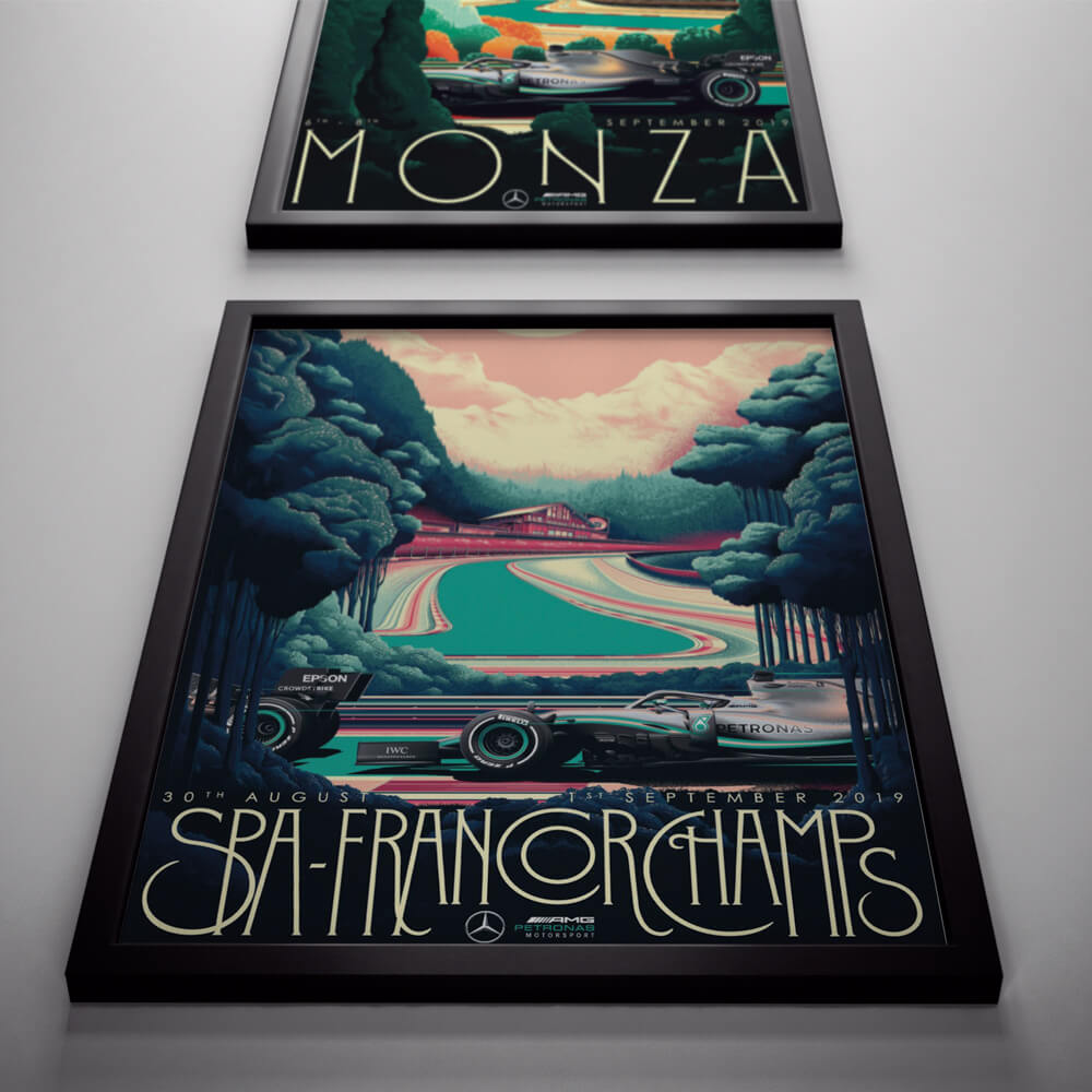 F1 San Francisco poster