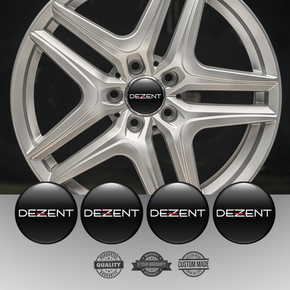 DEZENT Domed Emblems for Center Caps