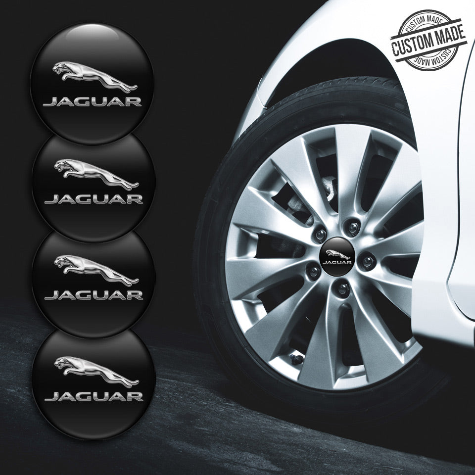 JAGUAR Domed Emblems for Center Caps