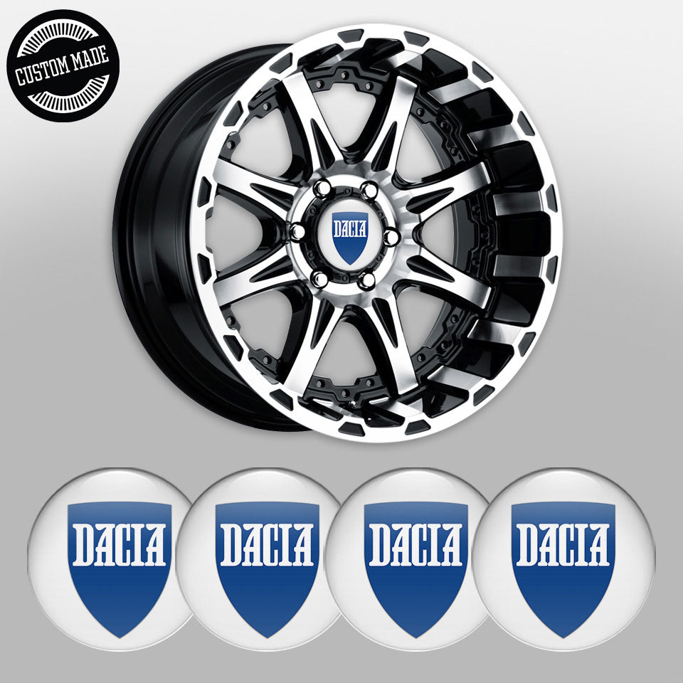 DACIA Silicone Stickers for Wheel Center Caps