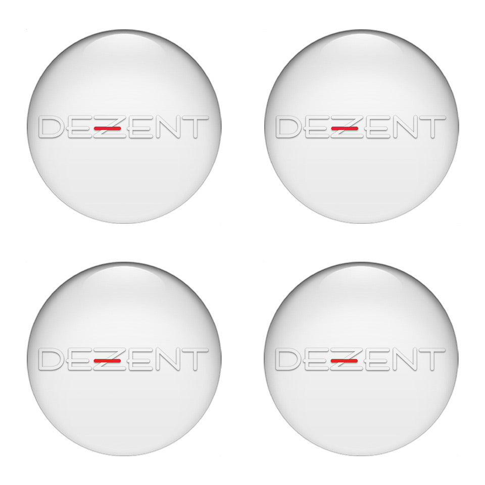 DEZENT Silicone Stickers for Wheel Center Caps