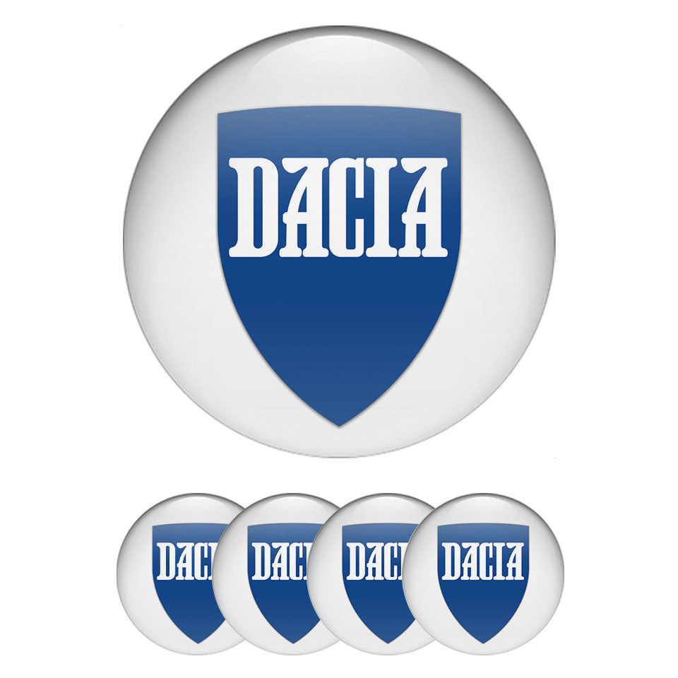 DACIA Silicone Stickers for Wheel Center Caps