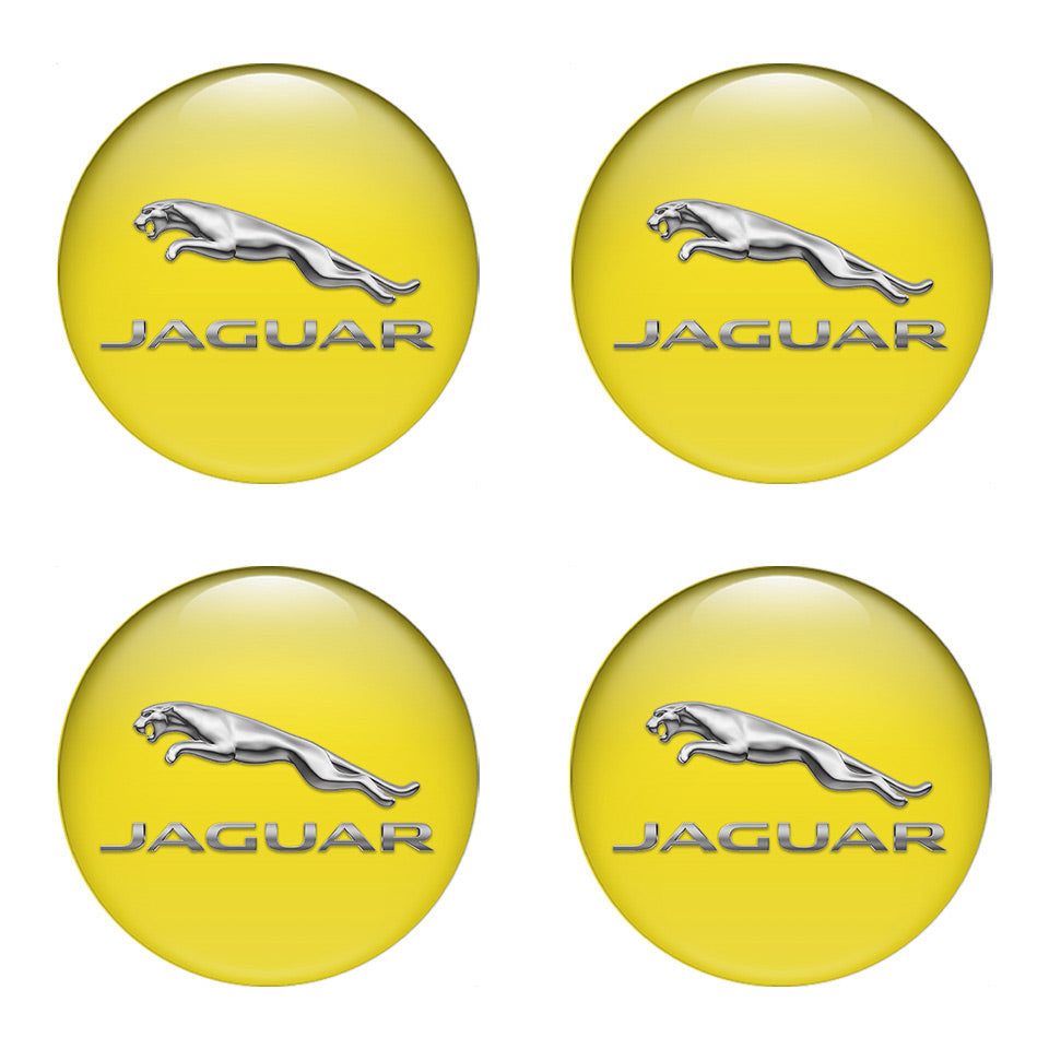 JAGUAR Domed Emblems for Center Caps