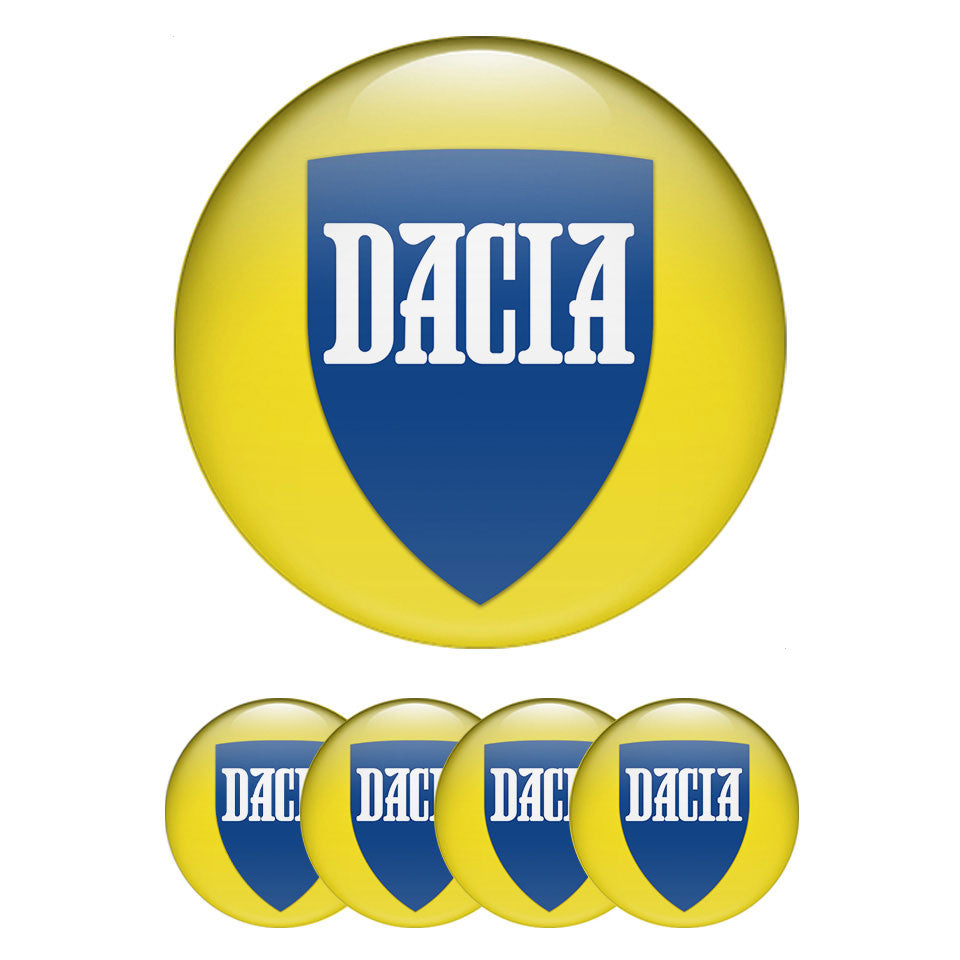 DACIA Domed Emblems for Center Caps