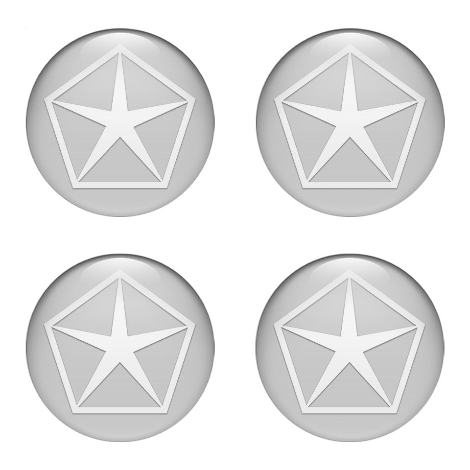 CHRYSLER Domed Emblems for Center Caps