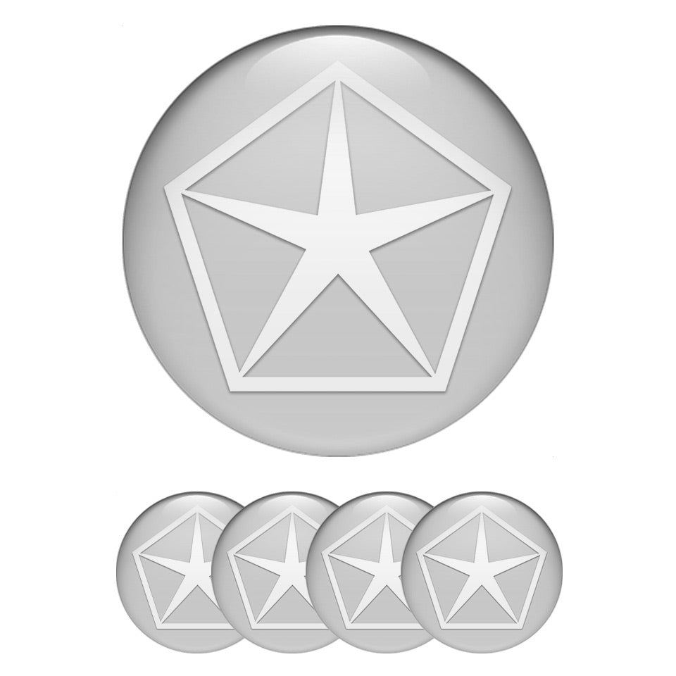 CHRYSLER Domed Emblems for Center Caps