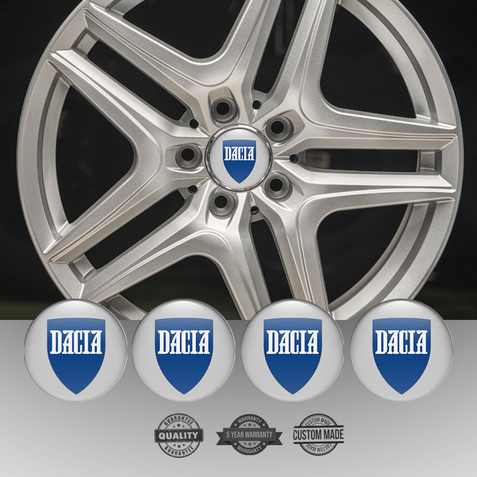 DACIA Silicone Stickers for Wheel Center Caps