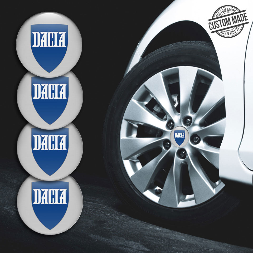 DACIA Silicone Stickers for Wheel Center Caps