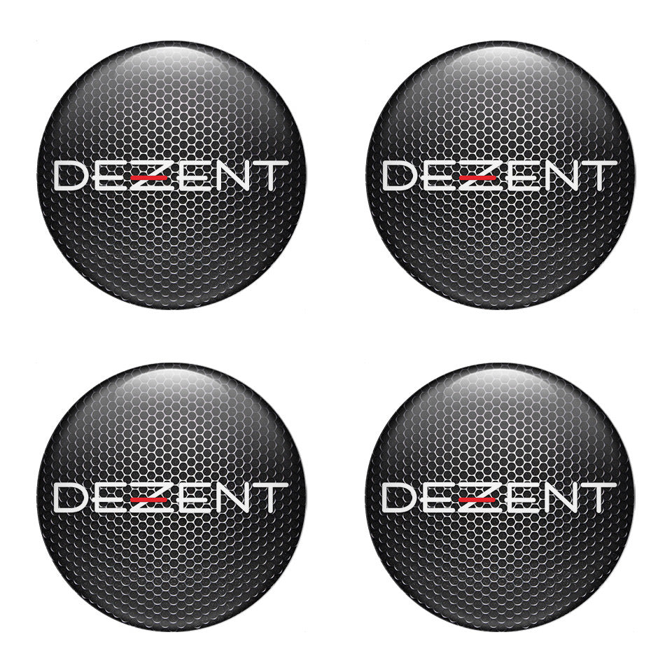 DEZENT Domed Emblems for Center Caps