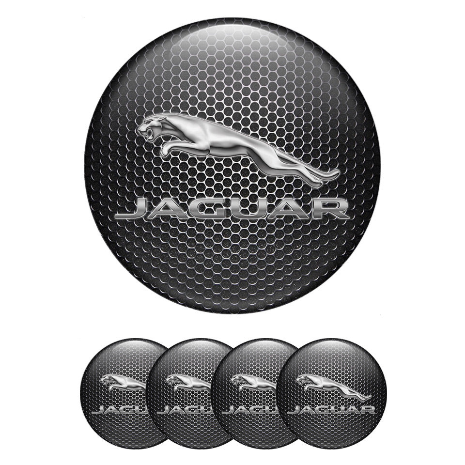 JAGUAR Domed Emblems for Center Caps