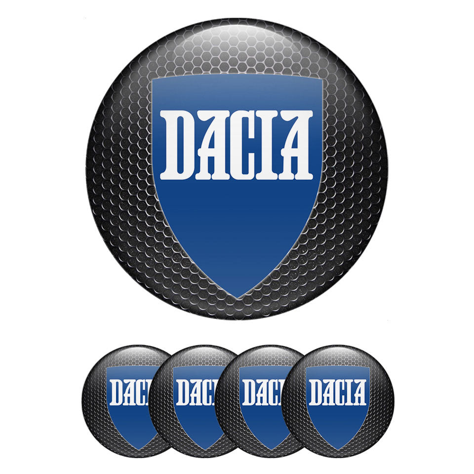 DACIA Domed Emblems for Center Caps