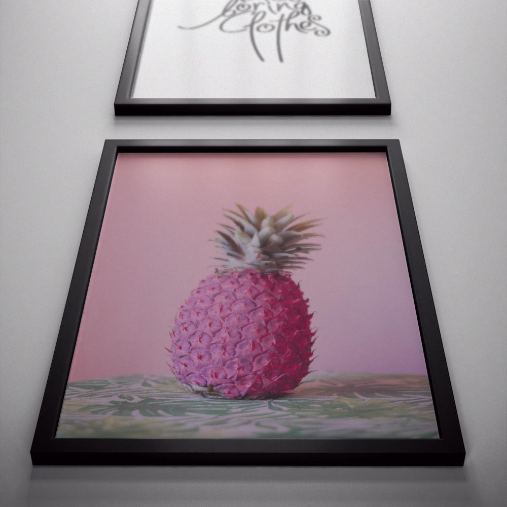 Pink Pineaple Poster