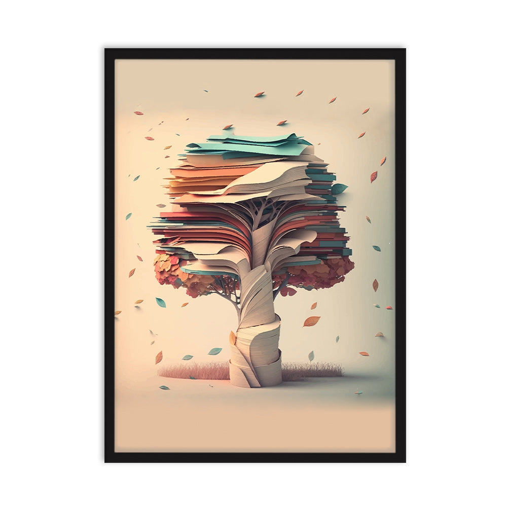 Paper Tree Whimsy Wonderland Poster