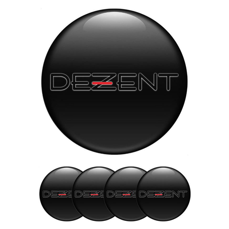 DEZENT Silicone Stickers for Wheel Center Caps