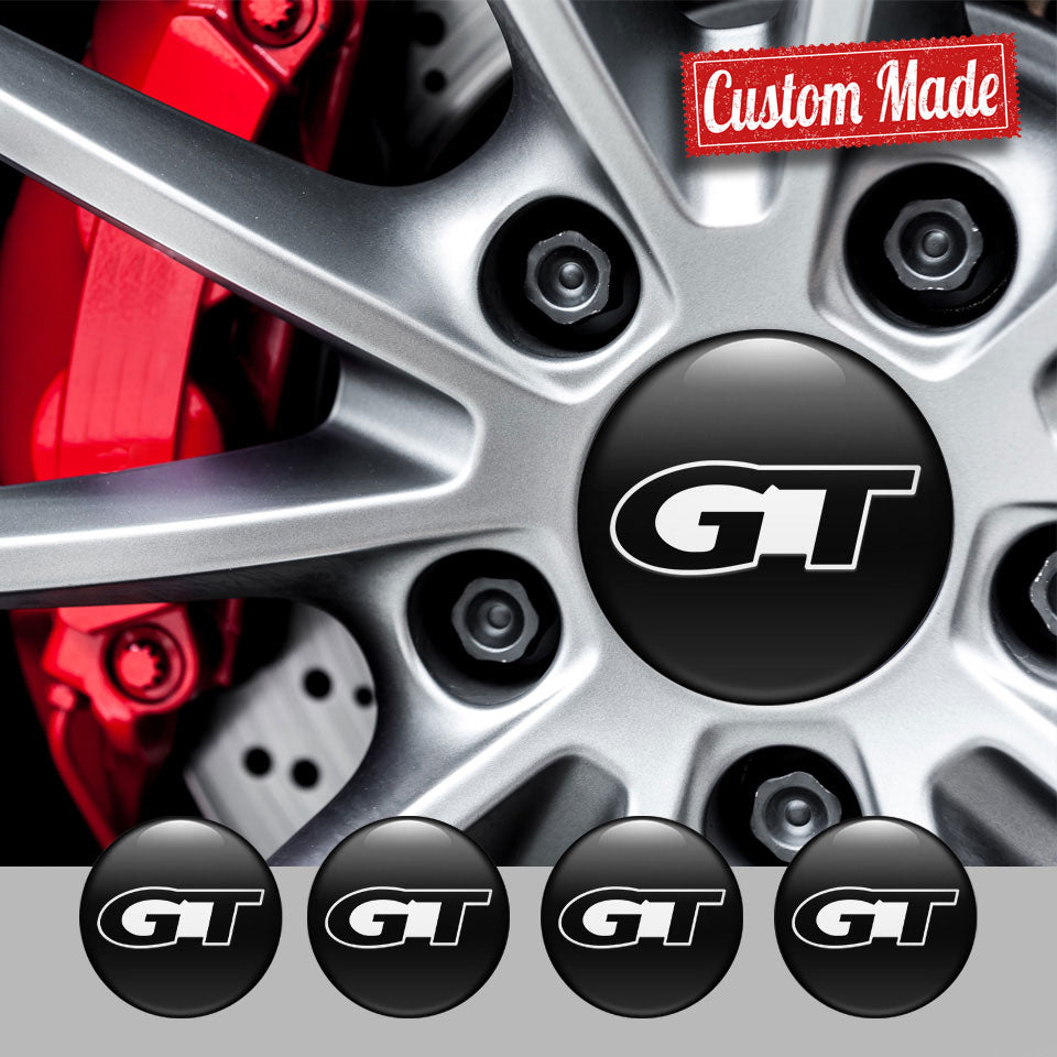 GT Silicone Stickers for Wheel Center Caps