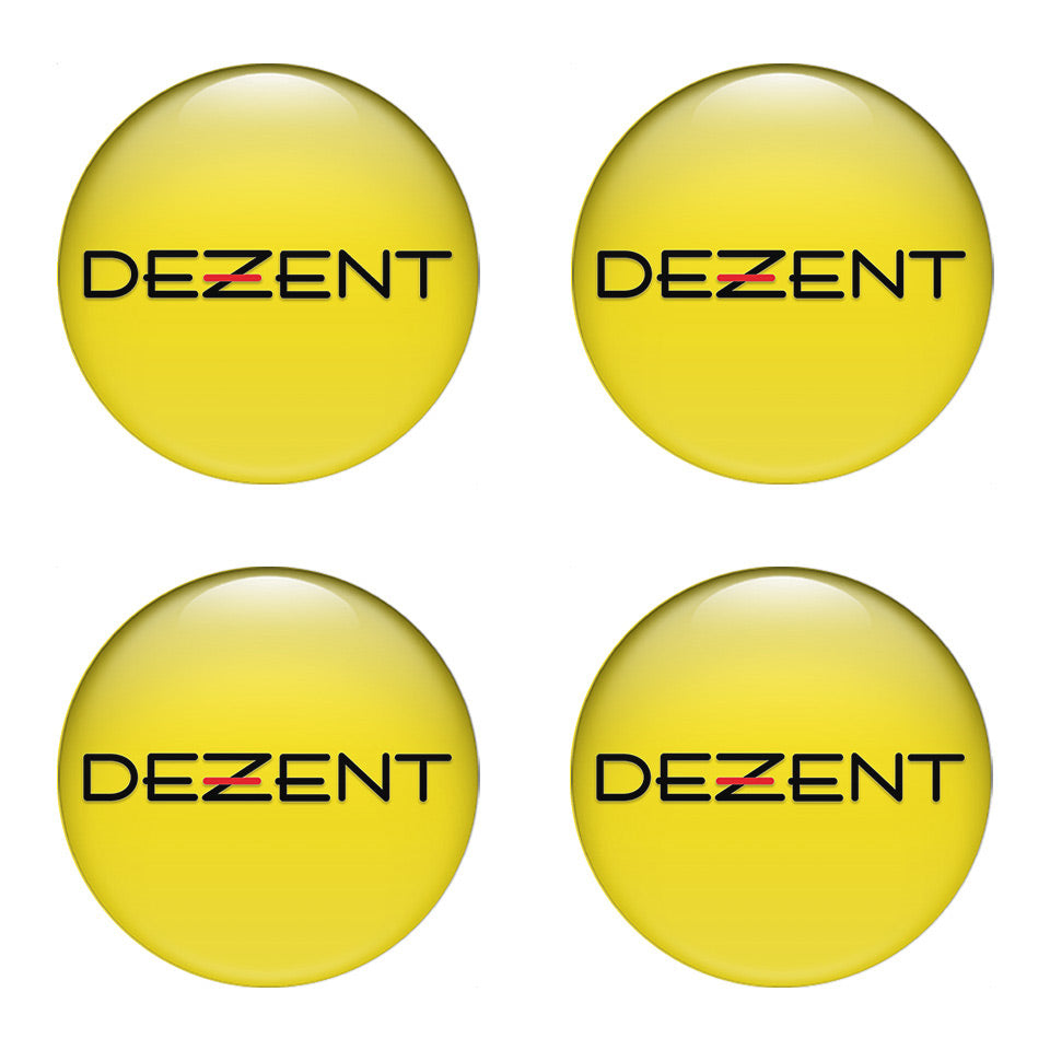 DEZENT Silicone Stickers for Wheel Center Caps