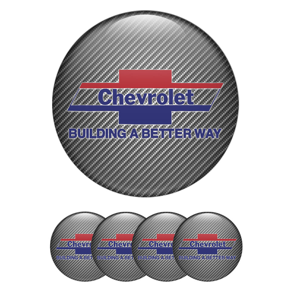 CHEVROLET Silicone Stickers for Wheel Center Caps