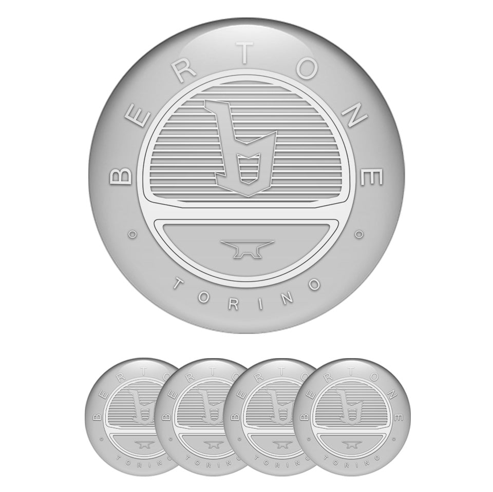 BERTONE Emblems for Wheel Center Caps