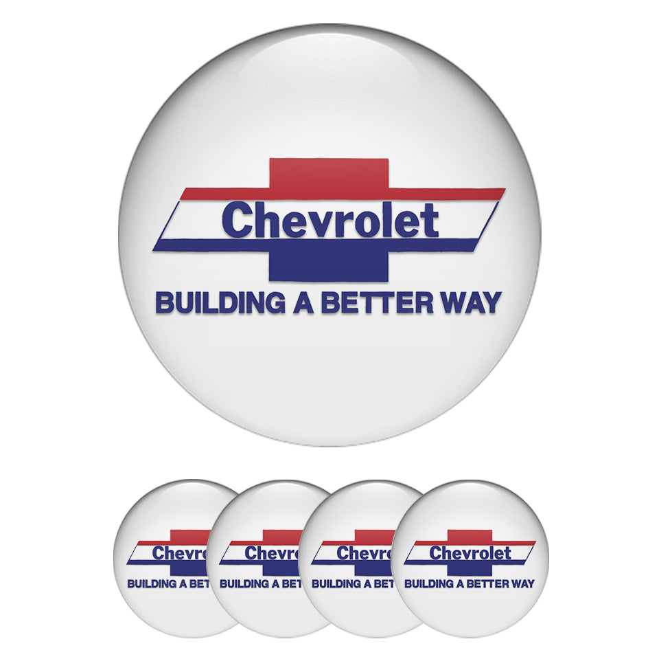 CHEVROLET Domed Emblems for Center Caps