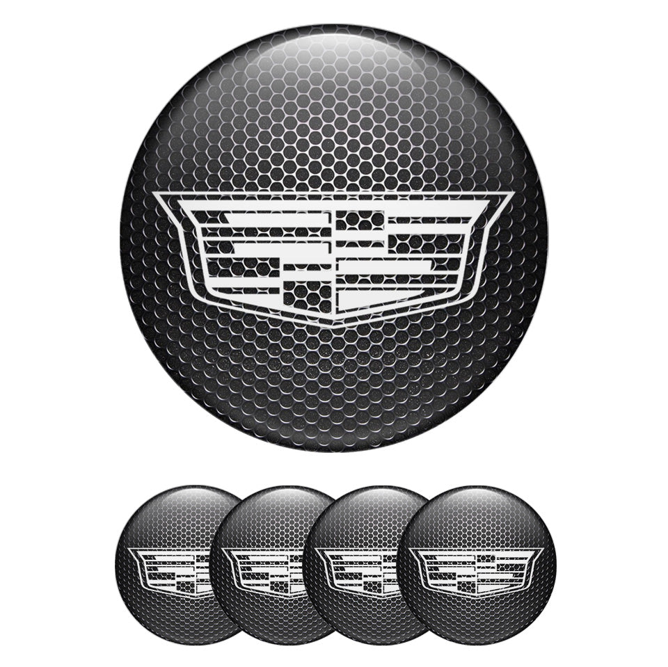 CADILAC Domed Emblems for Center Caps