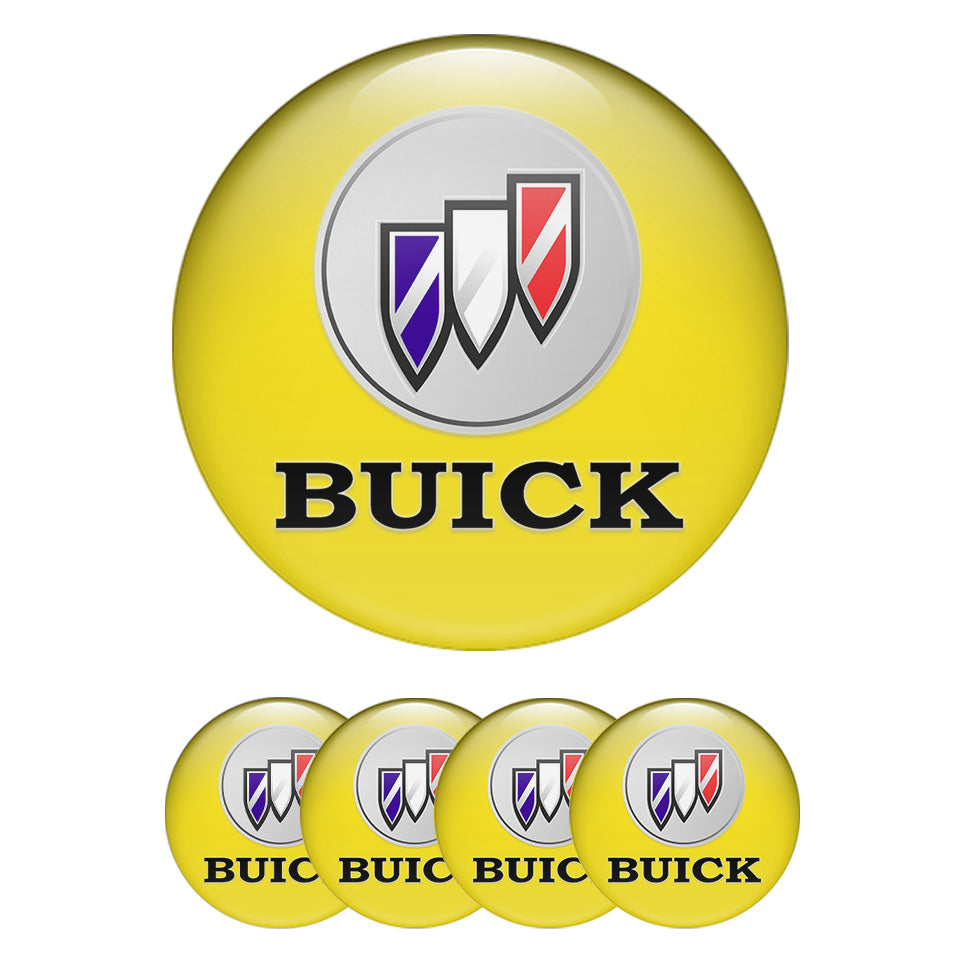 BUICK Silicone Stickers for Wheel Center Caps