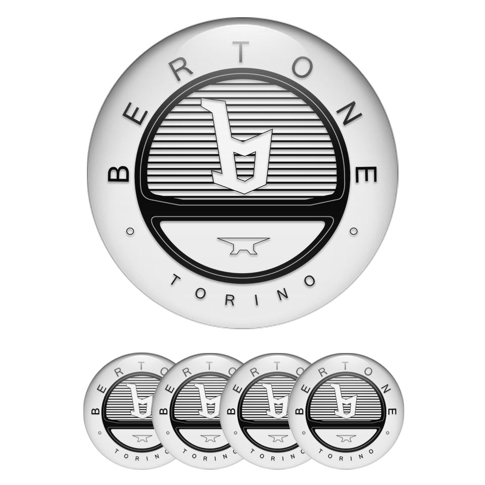 BERTONE Emblems for Wheel Center Caps