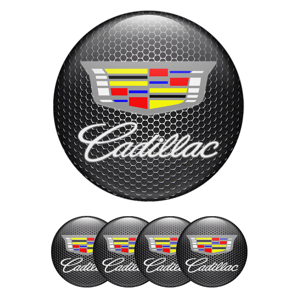 CADILAC Domed Emblems for Center Caps