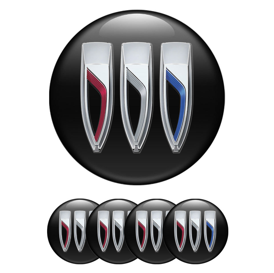 BUICK Domed Emblems for Center Caps