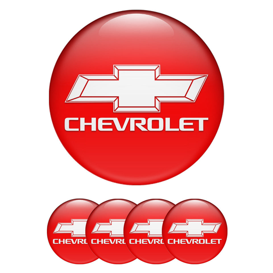 CHEVROLET Domed Emblems for Center Caps