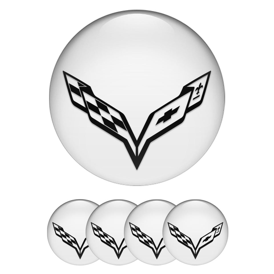 CHEVROLET Silicone Stickers for Wheel Center Caps