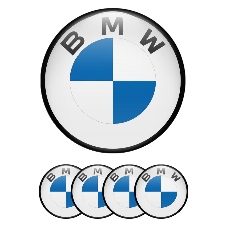 BMW Silicone Stickers for Wheel Center Caps