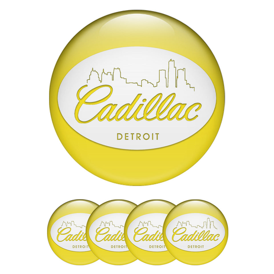 CADILAC Domed Emblems for Center Caps