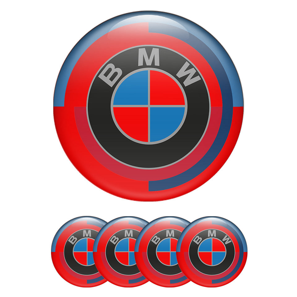 BMW Silicone Stickers for Wheel Center Caps