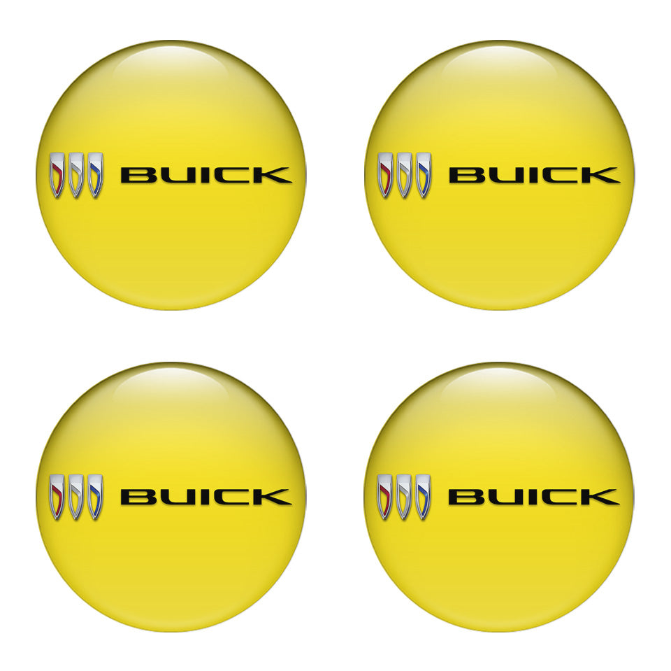 BUICK Silicone Stickers for Wheel Center Caps