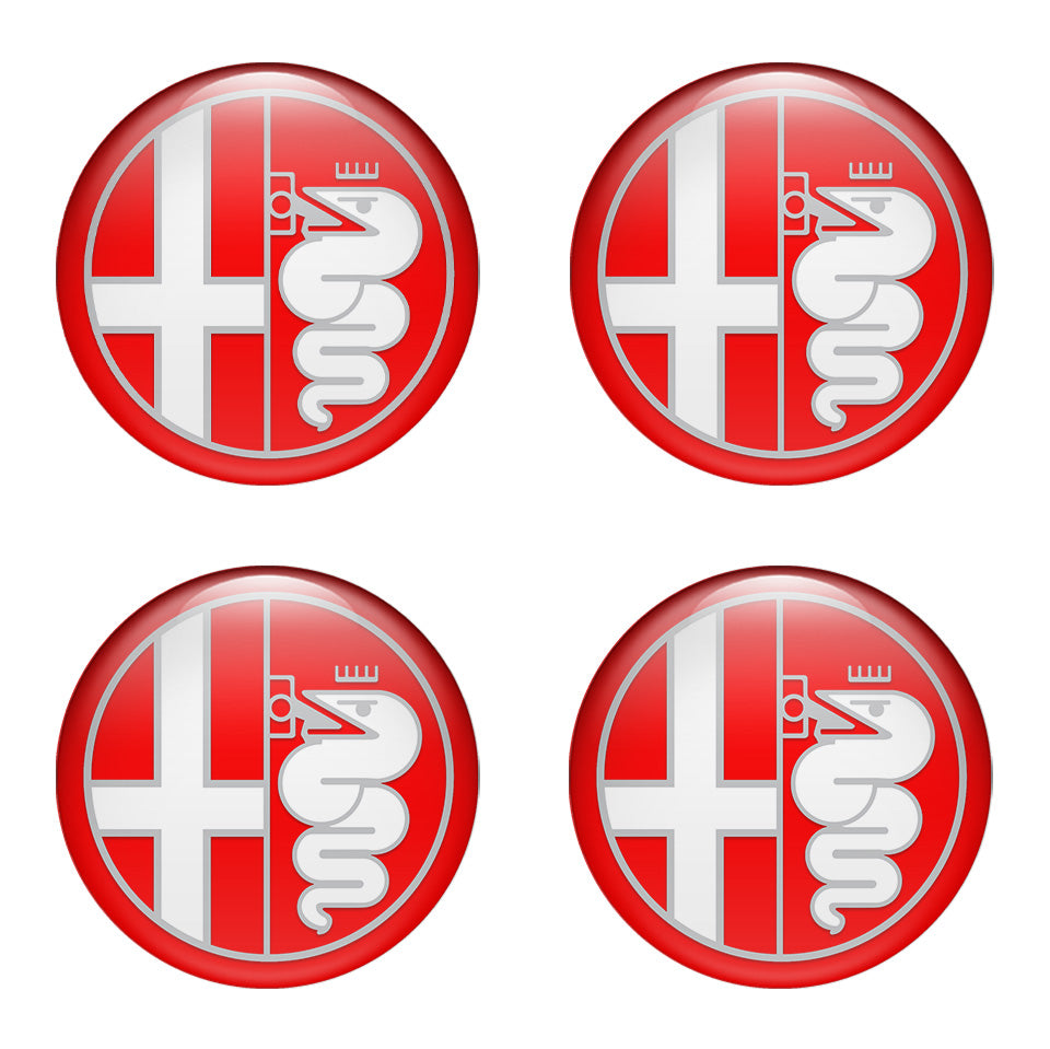 ALFA Emblems for Wheel Center Caps