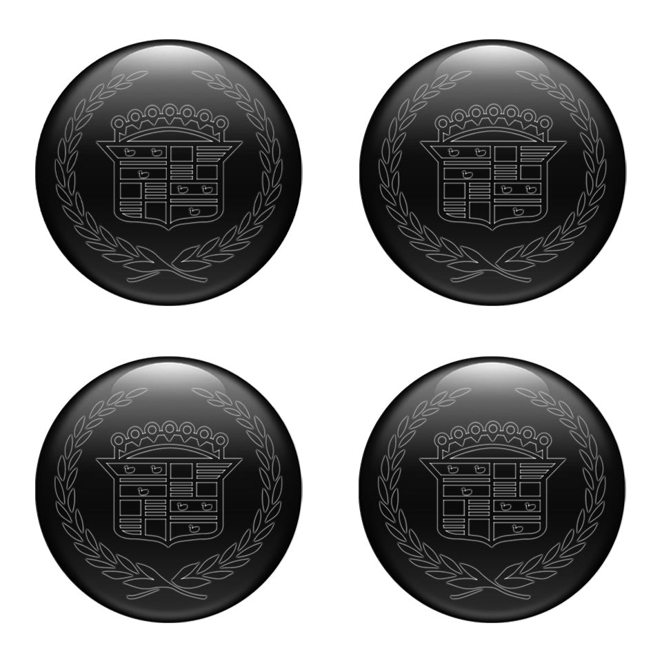 CADILAC Domed Emblems for Center Caps