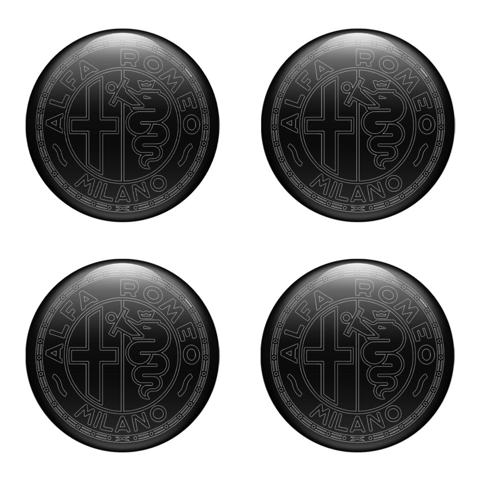 ALFA Emblems for Wheel Center Caps